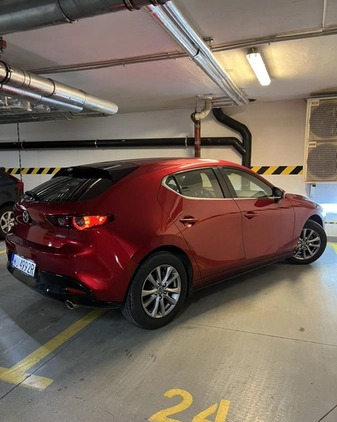 Mazda 3 cena 82000 przebieg: 34000, rok produkcji 2019 z Warszawa małe 254